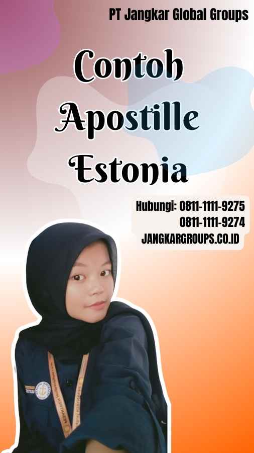 Contoh Apostille Estonia