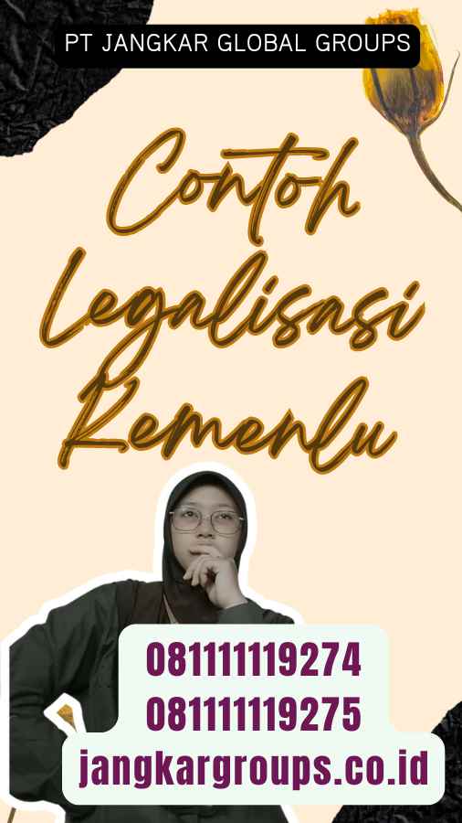 Contoh Legalisasi Kemenlu