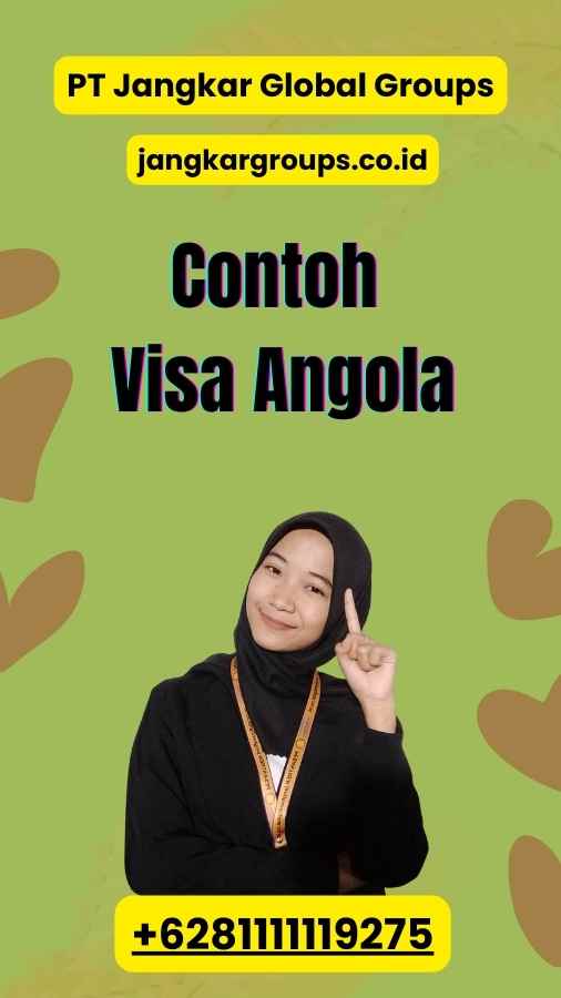 Contoh Visa Angola