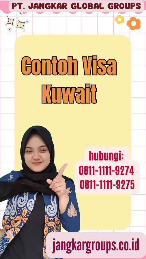 Contoh Visa Kuwait