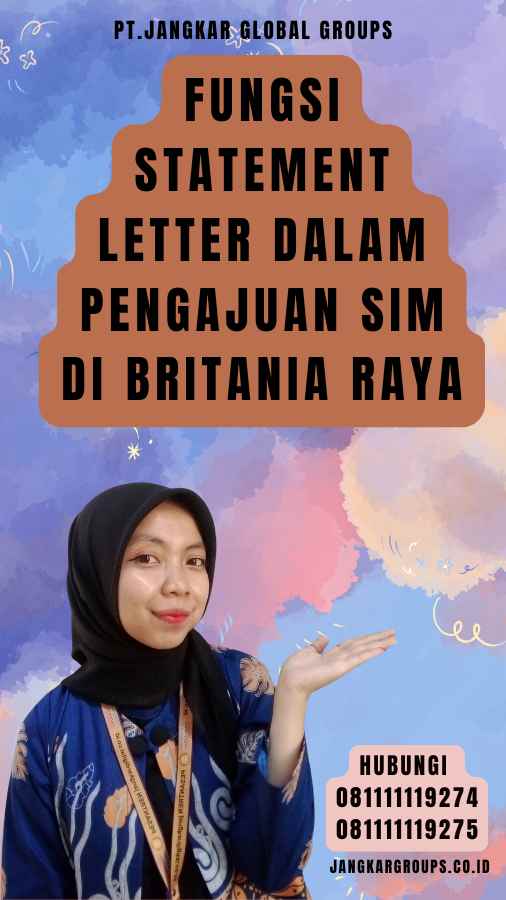 Fungsi Statement Letter dalam Pengajuan SIM di Britania Raya