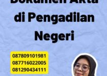 Ganti Nama Dokumen Akta di Pengadilan Negeri