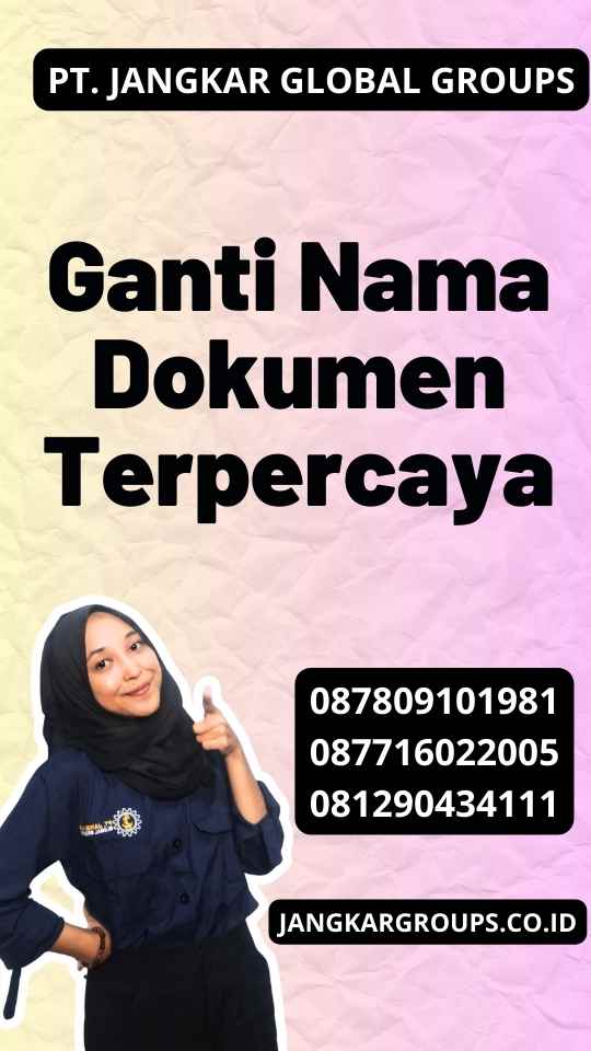 Ganti Nama Dokumen Terpercaya