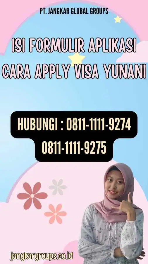 Isi Formulir Aplikasi Cara Apply Visa Yunani