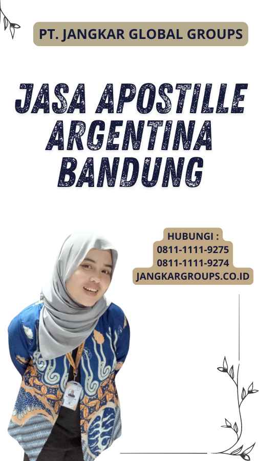 Jasa Apostille Argentina Bandung