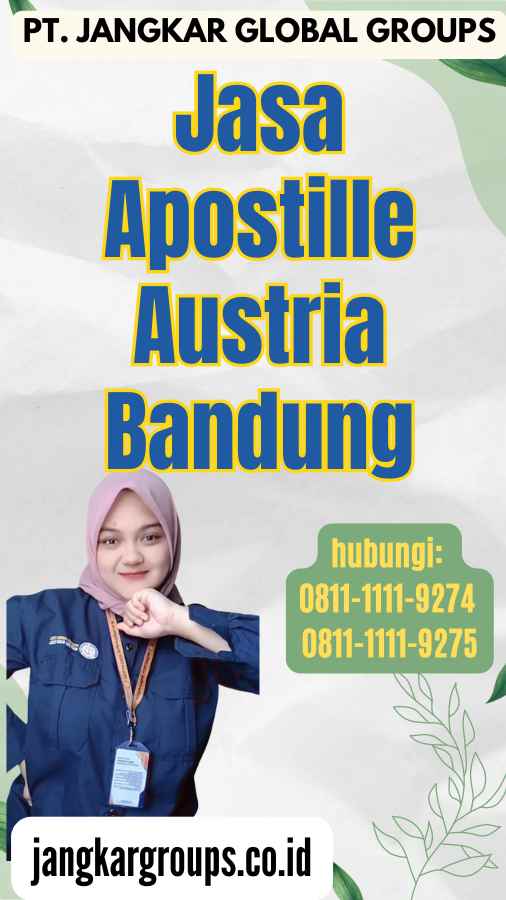 Jasa Apostille Austria Bandung