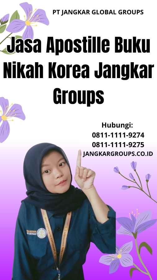 Jasa Apostille Buku Nikah Korea Jangkar Groups