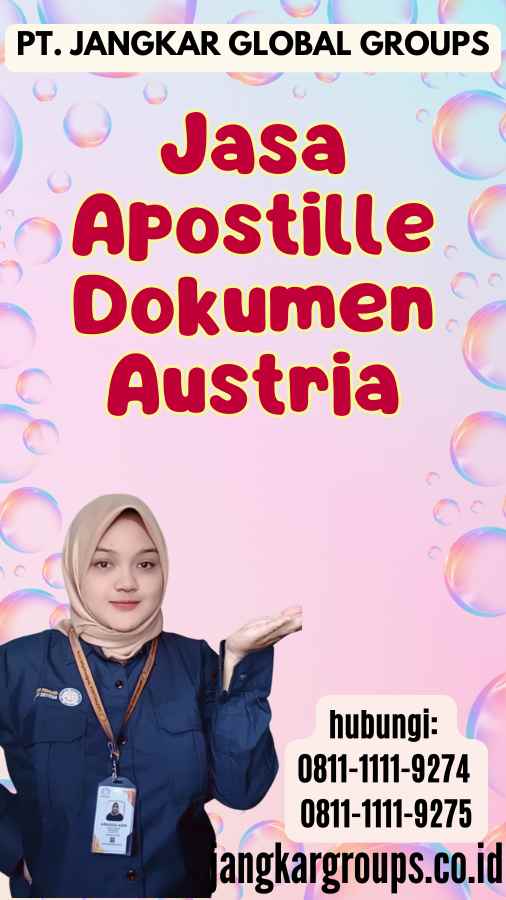 Jasa Apostille Dokumen Austria