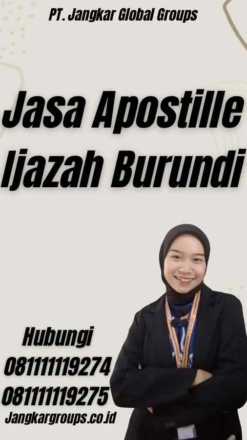 Jasa Apostille Ijazah Burundi