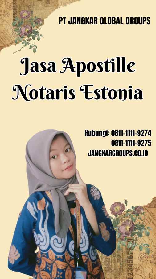 Jasa Apostille Notaris Estonia