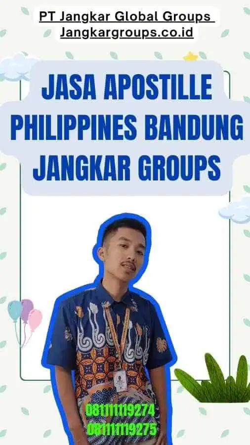 Jasa Apostille Philippines Bandung Jangkar Groups