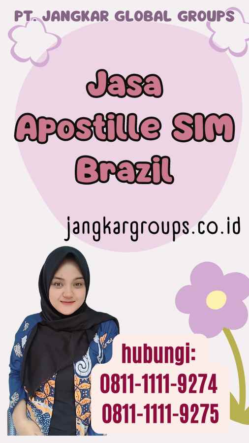 Jasa Apostille SIM Brazil