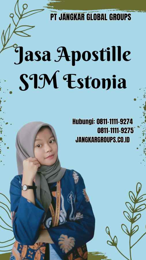 Jasa Apostille SIM Estonia