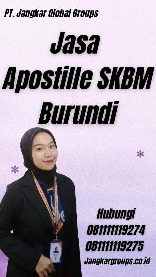 Jasa Apostille SKBM Burundi