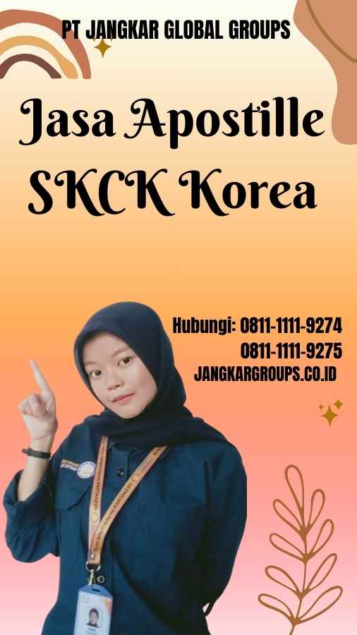 Jasa Apostille SKCK Korea