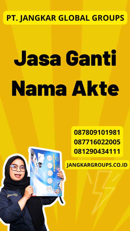 Jasa Ganti Nama Akte