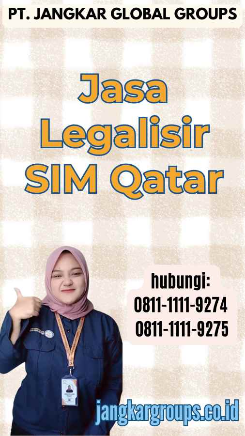 Jasa Legalisir SIM Qatar