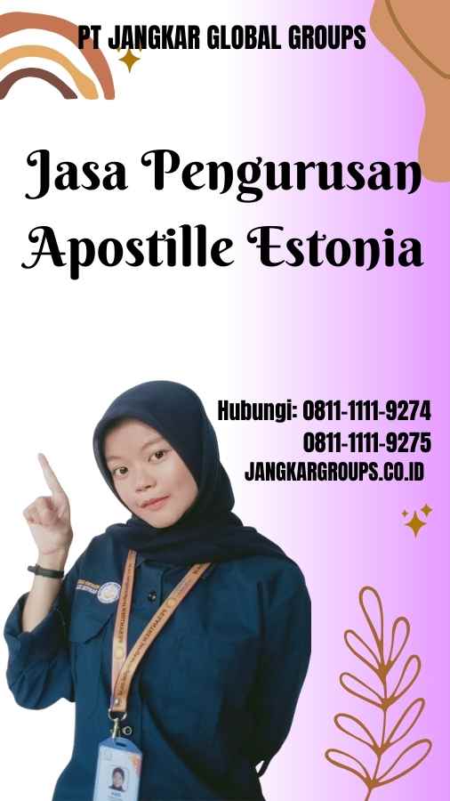 Jasa Pengurusan Apostille Estonia