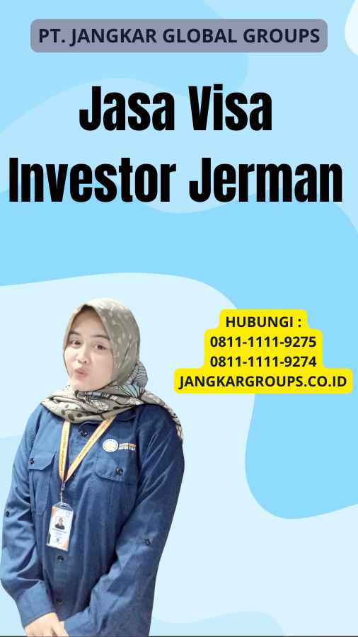 Jasa Visa Investor Jerman