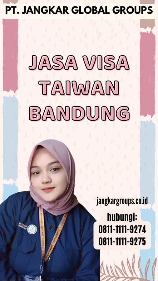 Jasa Visa Taiwan Bandung