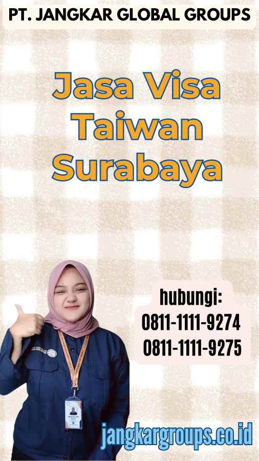 Jasa Visa Taiwan Surabaya