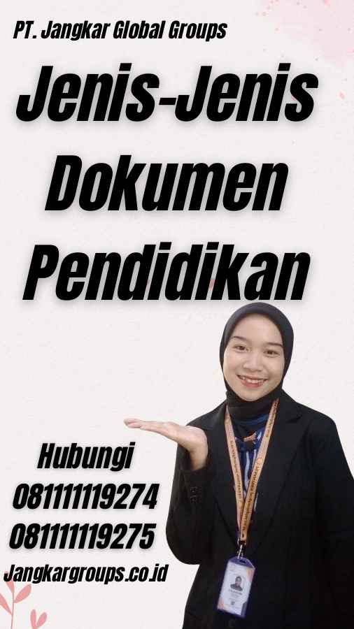 Jenis-Jenis Dokumen Pendidikan