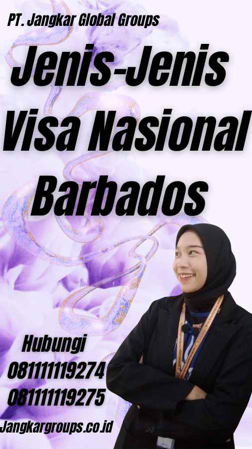 Jenis-Jenis Visa Nasional Barbados