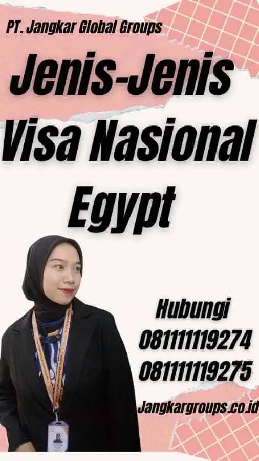 Jenis-Jenis Visa Nasional Egypt