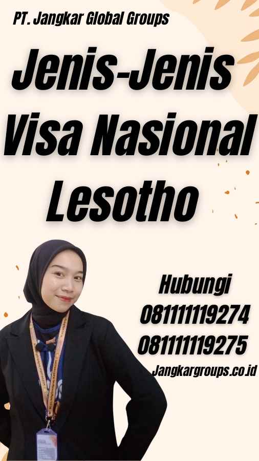 Jenis-Jenis Visa Nasional Lesotho