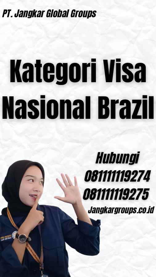 Kategori Visa Nasional Brazil