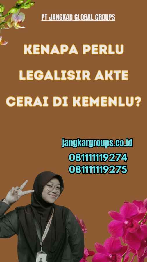 Kenapa Perlu Legalisir Akte Cerai di Kemenlu?