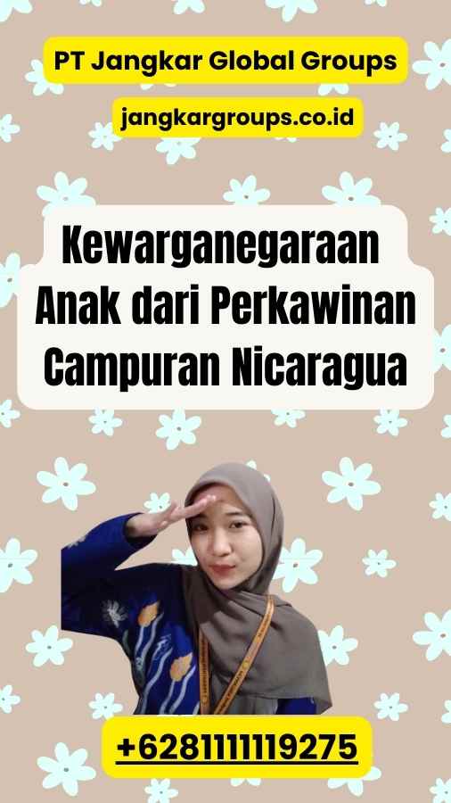 Kewarganegaraan Anak dari Perkawinan Campuran Nicaragua