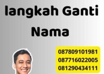 Langkah-langkah Ganti Nama