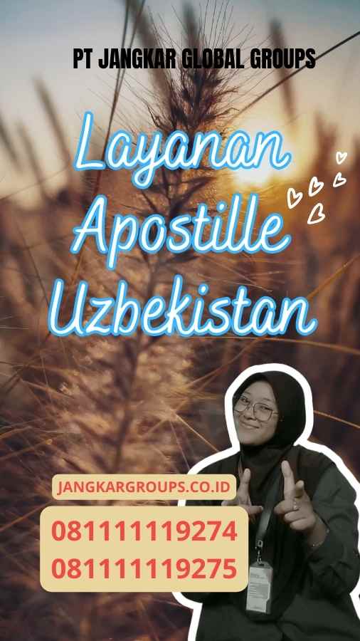 Layanan Apostille Uzbekistan