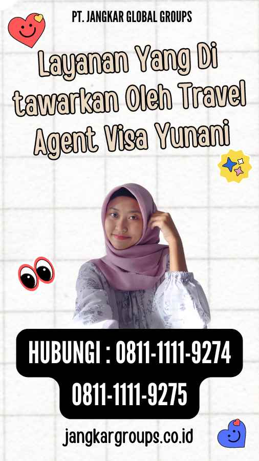 Layanan Yang Di tawarkan Oleh Travel Agent Visa Yunani