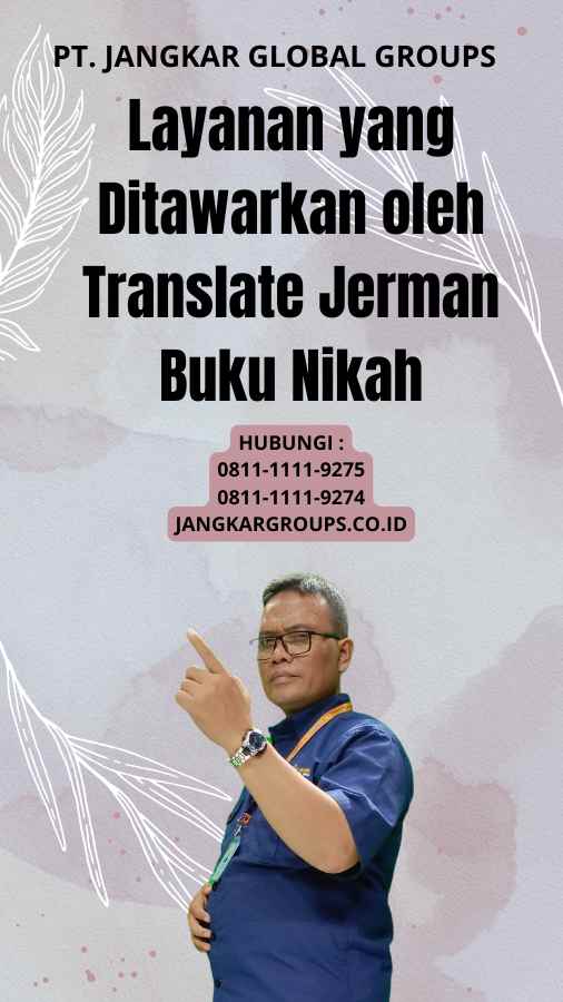 Layanan yang Ditawarkan oleh Translate Jerman Buku Nikah