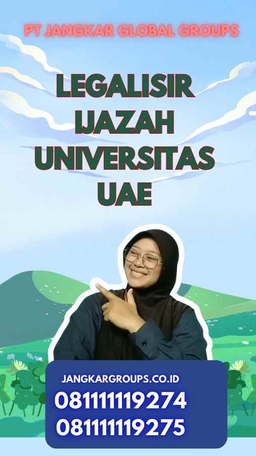 Legalisir Ijazah Universitas UAE