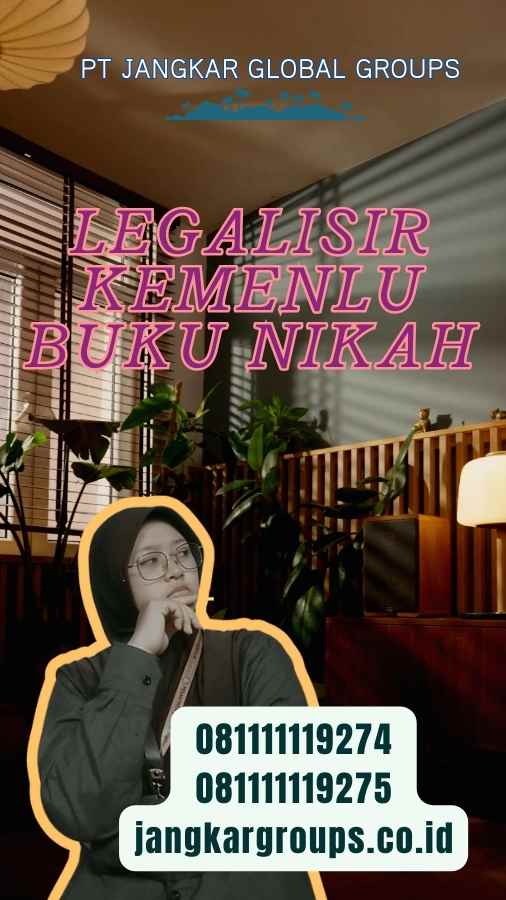 Legalisir Kemenlu Buku Nikah