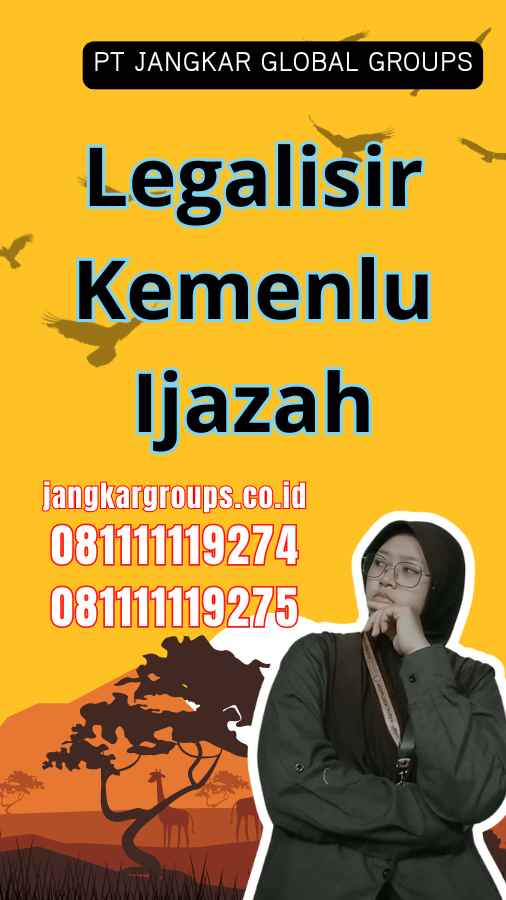 Legalisir Kemenlu Ijazah