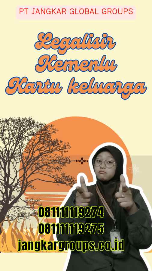 Legalisir Kemenlu Kartu keluarga