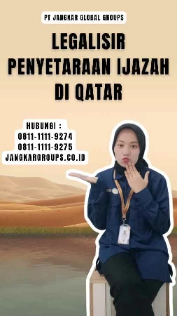 Legalisir Penyetaraan Ijazah di Qatar