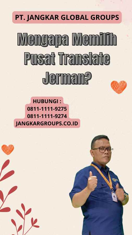 Mengapa Memilih Pusat Translate Jerman