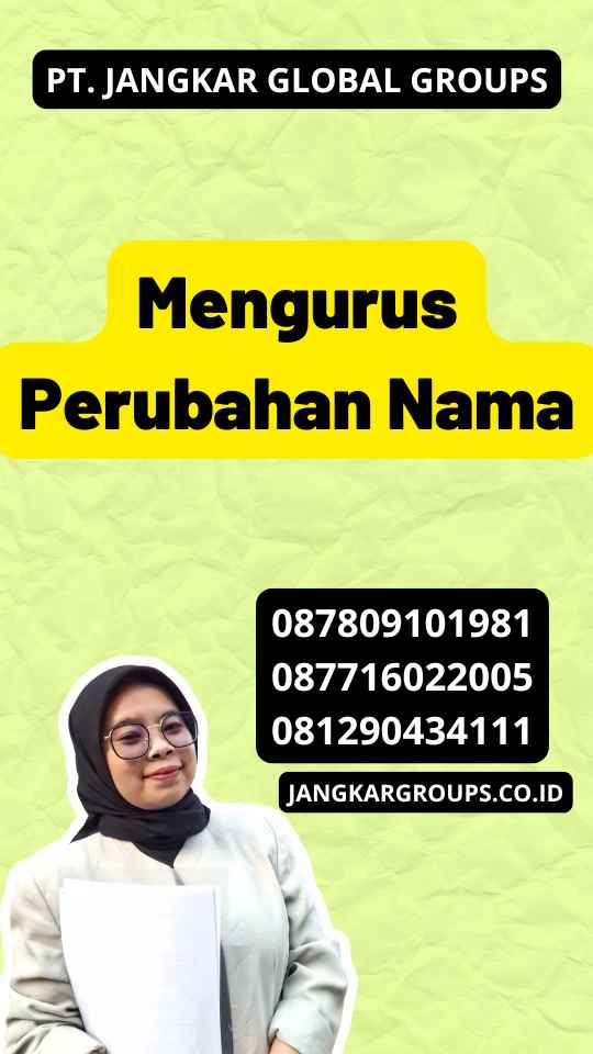 Mengurus Perubahan Nama