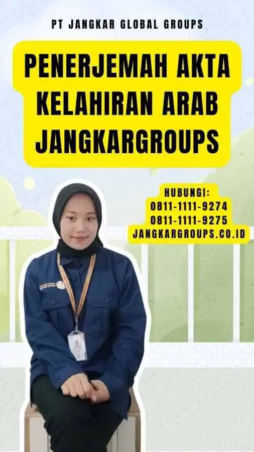 Penerjemah Akta Kelahiran Arab Jangkargroups