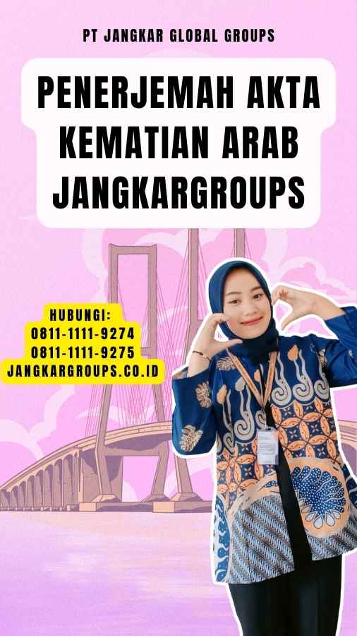 Penerjemah Akta Kematian Arab Jangkargroups