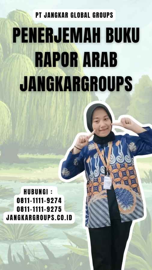 Penerjemah Buku Rapor Arab Jangkargroups