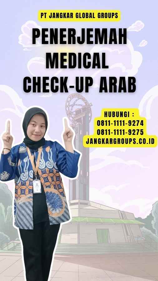 Penerjemah Medical Check-Up Arab