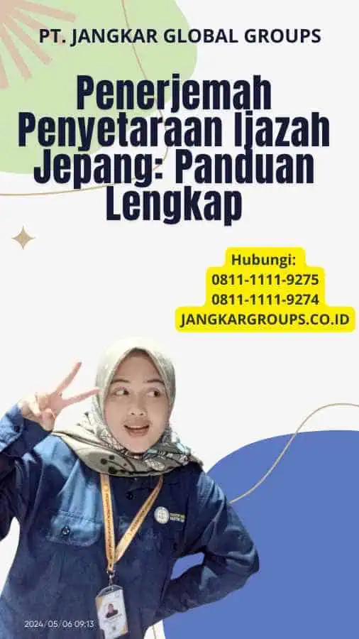 Penerjemah Penyetaraan Ijazah Jepang: Panduan Lengkap