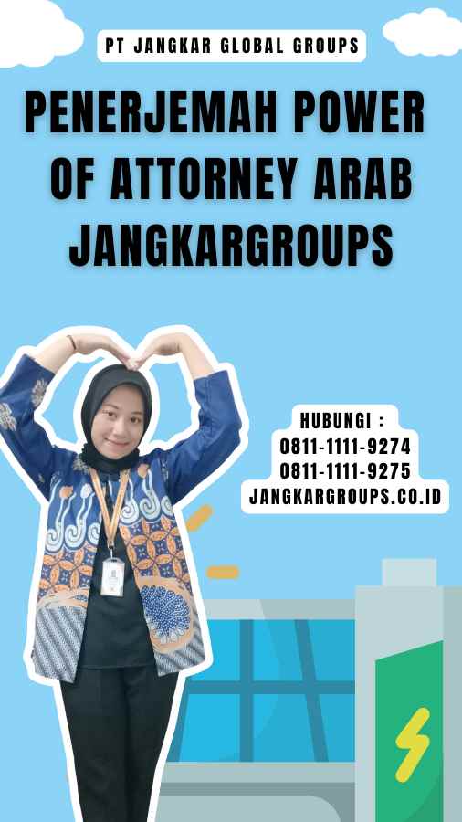 Penerjemah Power Of Attorney Arab Jangkargroups