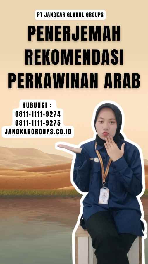 Penerjemah Rekomendasi Perkawinan Arab